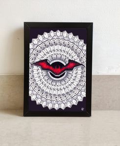 Batman - Dawn Is Coming Mandala - Wall Art