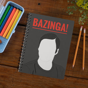 the big bang theory notebook diary