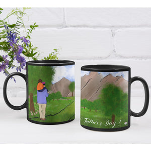 Through The Mountains - Father's Day Mug