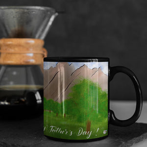 Through The Mountains - Father's Day Mug