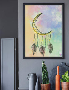 dreamcatcher wall art A3