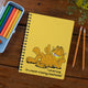 garfield notebook diary