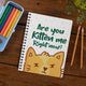 cat kitten notebook