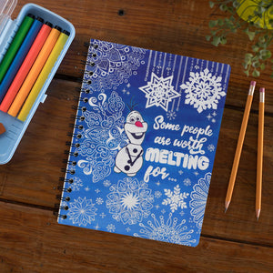 Disney frozen notebook diary