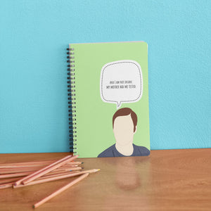 the big bang theory notebook diary