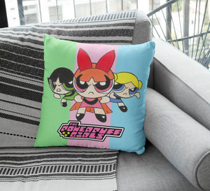 powerpuff girls cartoon cushion